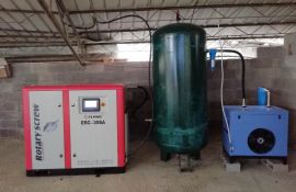 160kw螺杆式空压机低噪音，节能省电省钱40%[广西意朗]
