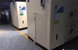 医疗行业用什么型号的空压机？客户都选择无油水润滑螺杆空压机