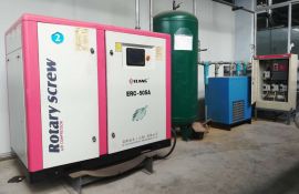 常规螺杆空压机物美价廉，我们承诺0中间环节厂家直供-[广西意朗]